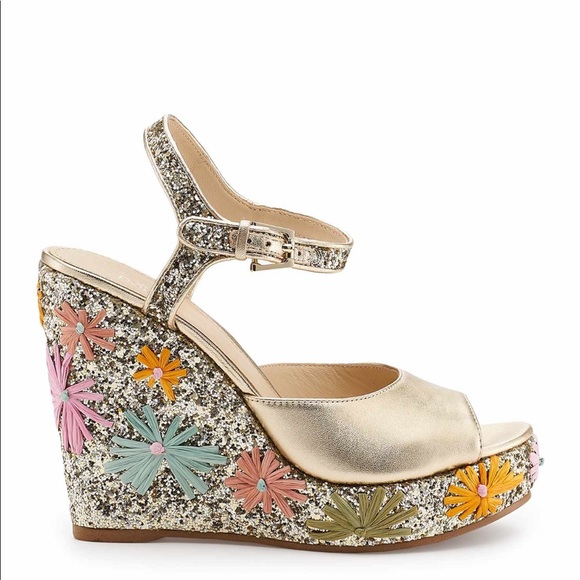 Botkier NIB Anthropologie Jessica Wedge Sandal - Picture 3 of 4